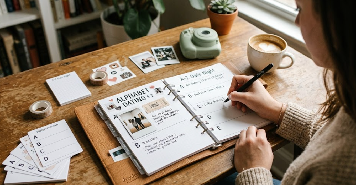 26 Dates to Spark Joy: The Ultimate Alphabet Dating Guide for Planner Lovers