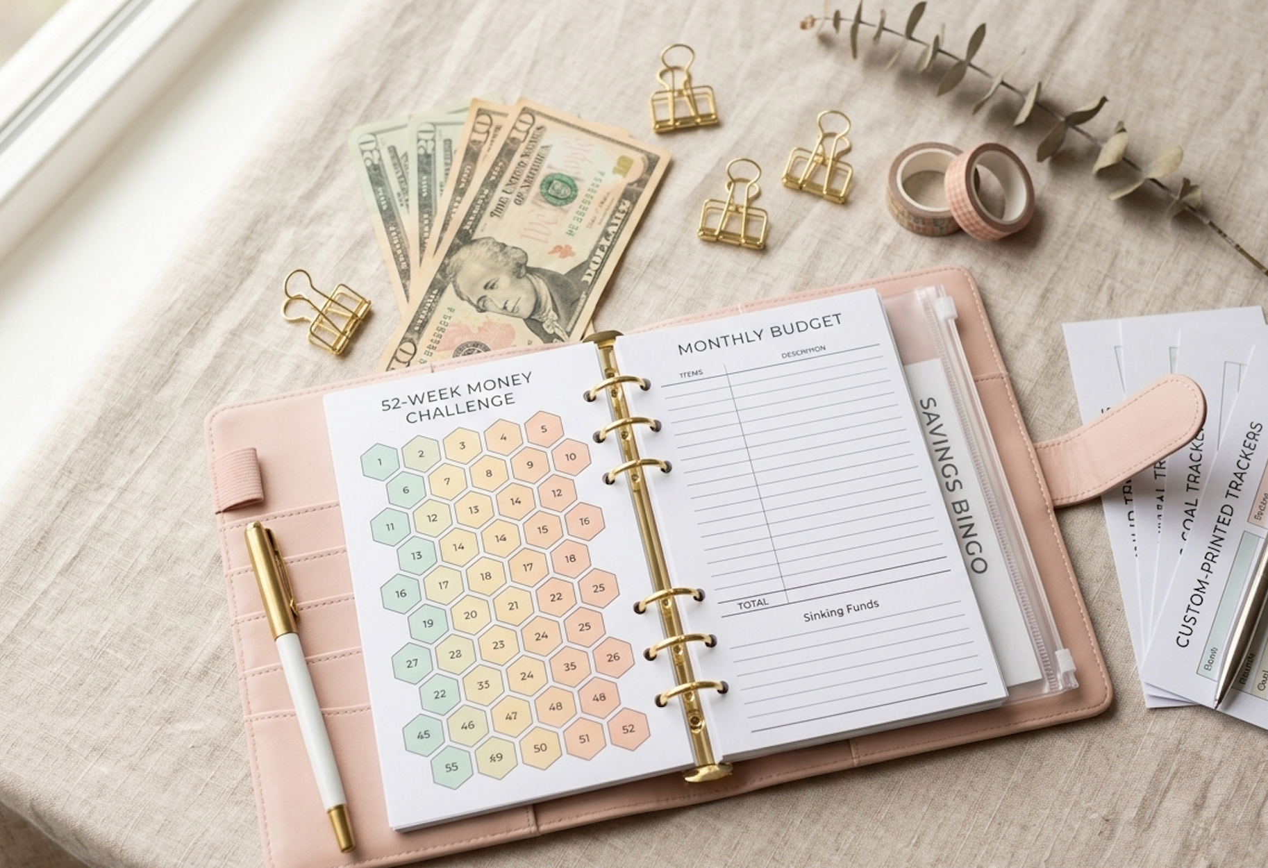 Beyond the Chart: How to Actually Finish the 52-Week Money Challenge with Your Planner