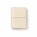 White A7 Pocket six-ring planner cover with elastic closure on a white background