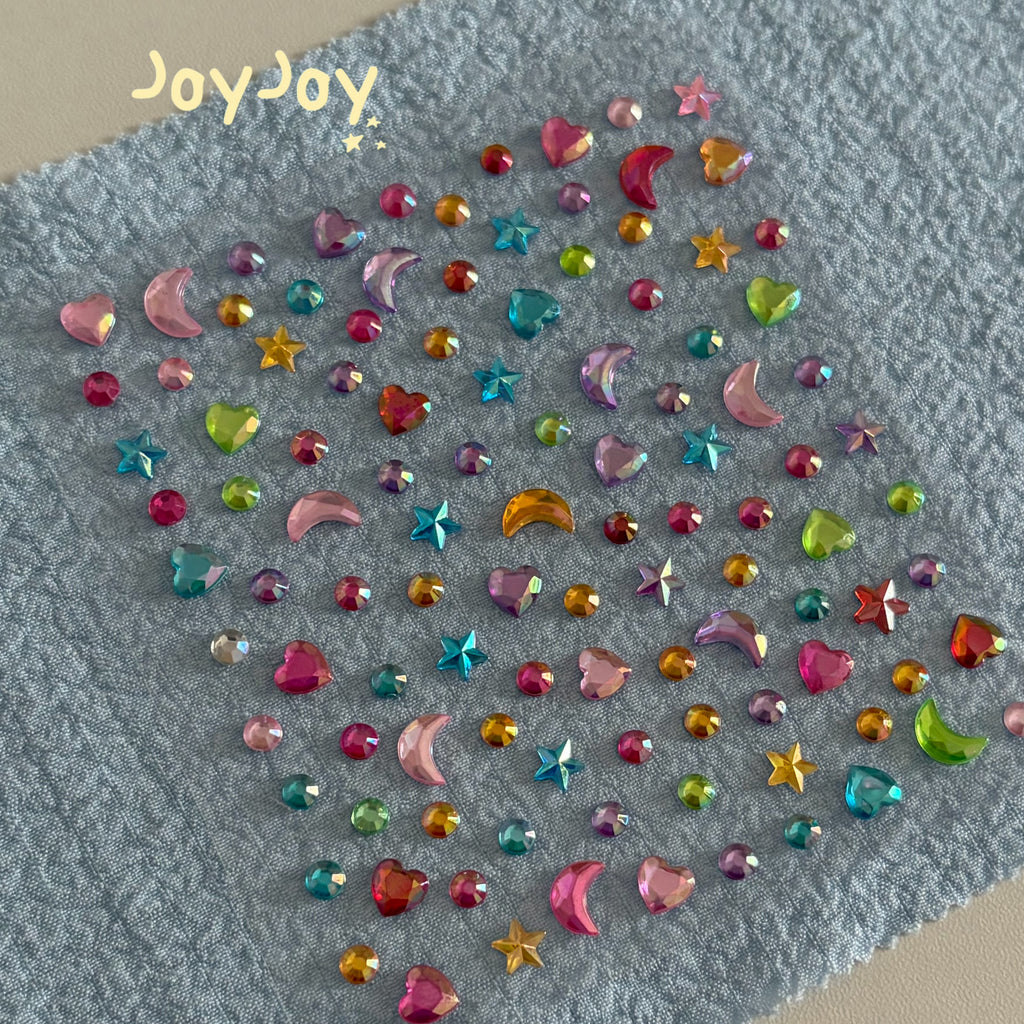 3D Gem Deco Stickers