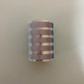 Minimalist Translucent Dot Sticker Roll - Muted Palette