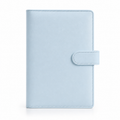 Baby Blue A6 budget binder cover on a white background