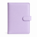 Lavender A6 budget binder cover on a white background