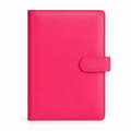 Rose Pink A6 budget binder cover on a white background