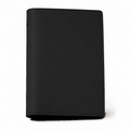 Black A5 PU leather six-ring planner cover