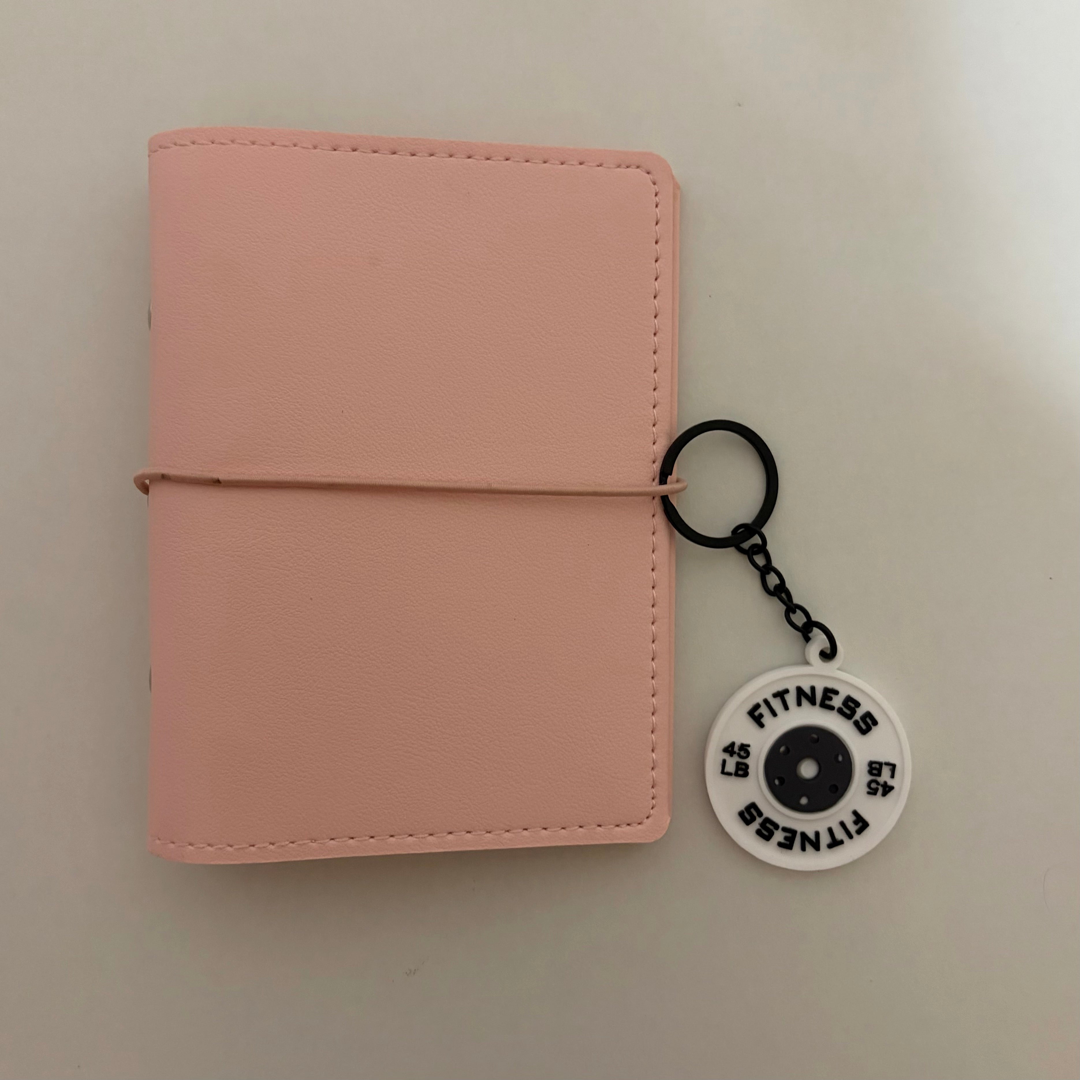 Gym Girl 45LB Weight Plate Planner Charm