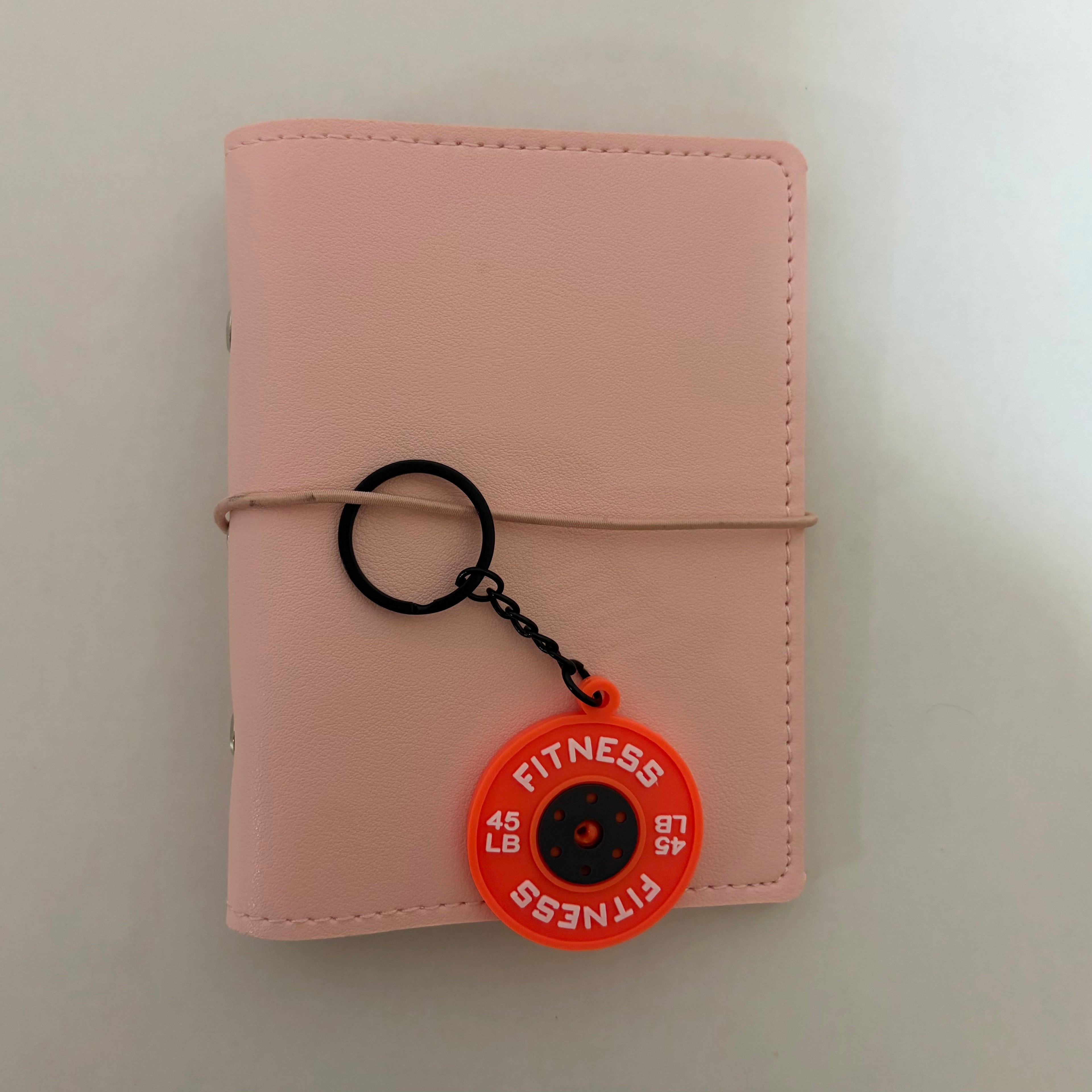 Gym Girl 45LB Weight Plate Planner Charm