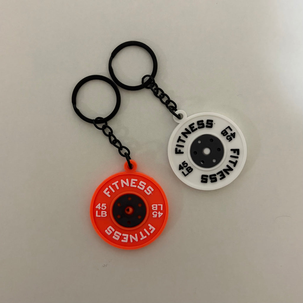 Gym Girl 45LB Weight Plate Planner Charm