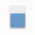 Blue transparent sticky notes, 2 × 2 in, 50 sheets
