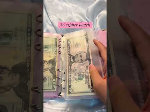 A7, A6 and A5 clear zipper binder pocket size comparison