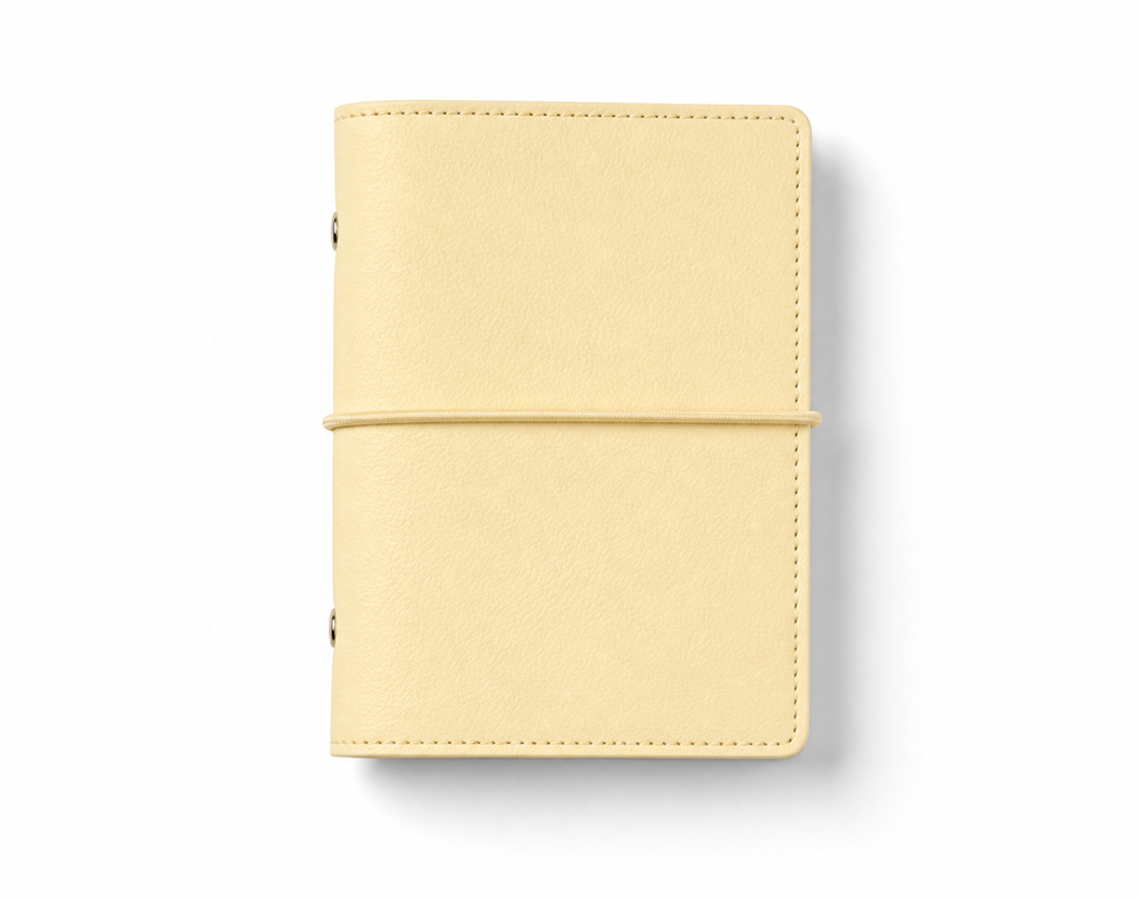 Butter A7 pocket PU leather six-ring planner cover
