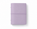 Lavender A7 pocket PU leather six-ring planner cover