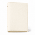 Tea White A5 PU leather six-ring planner cover