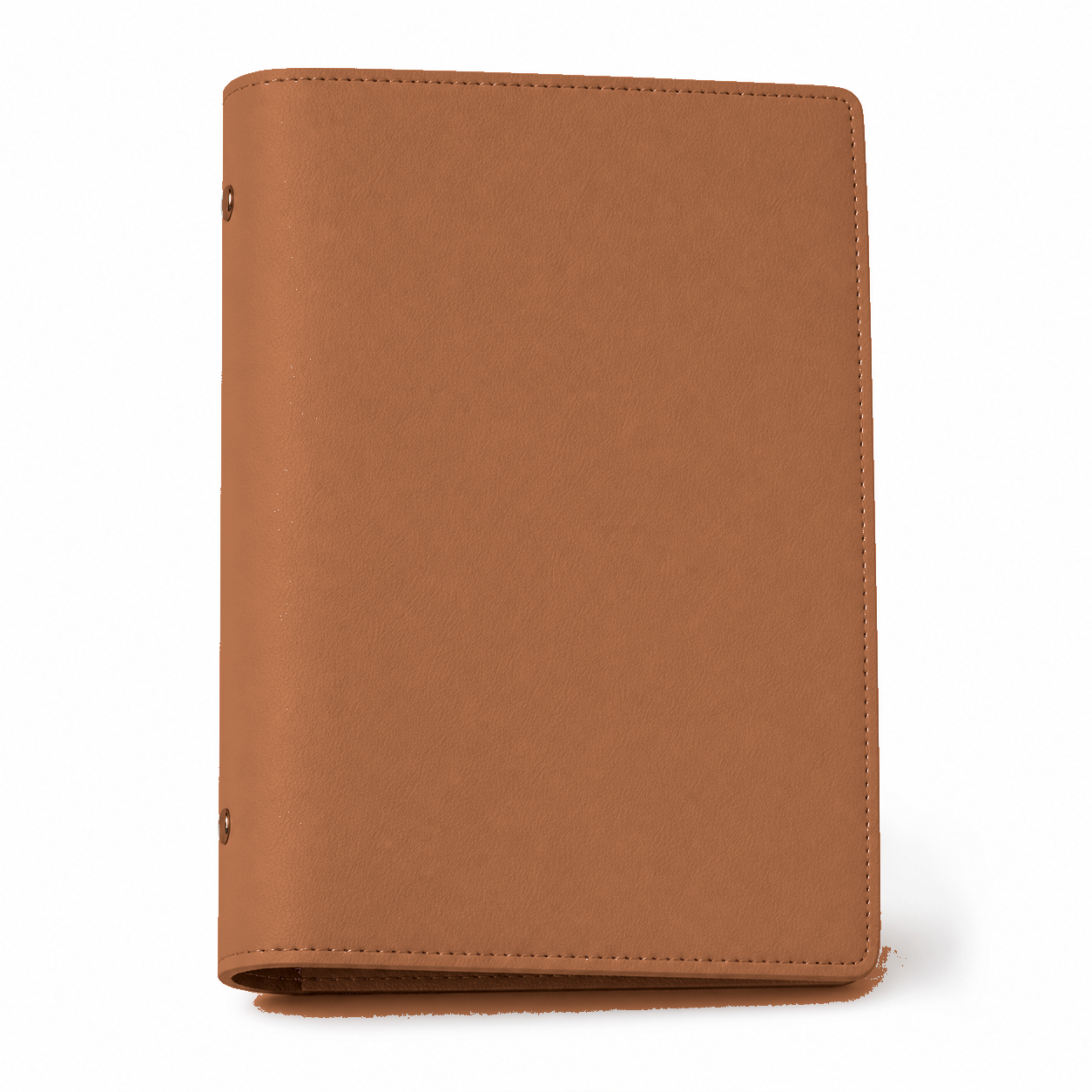 Van Dyke Brown A5 PU leather six-ring planner cover
